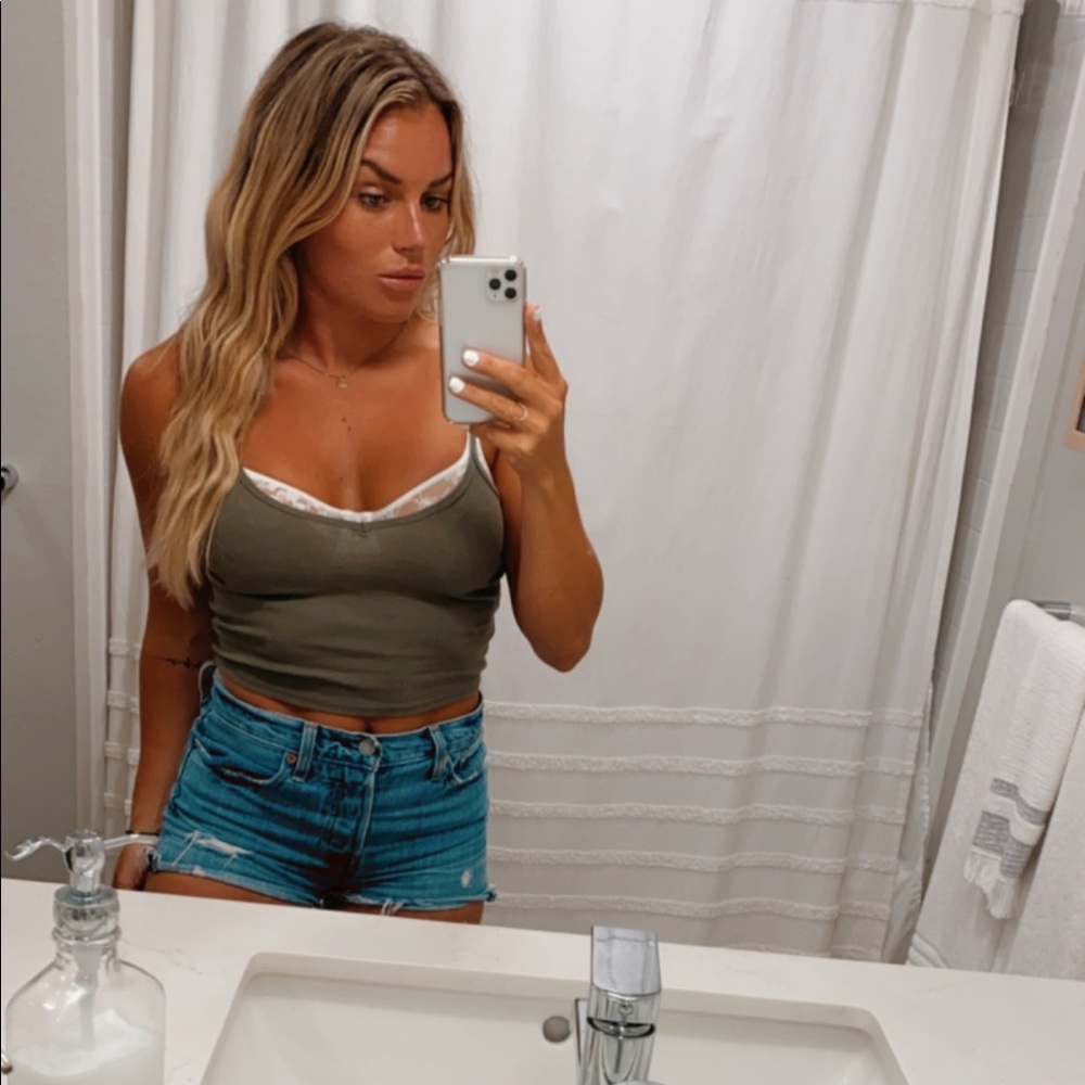 Olive green tank